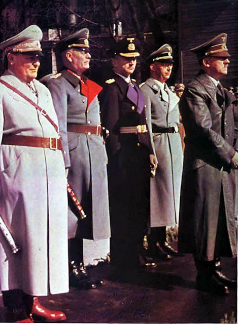 Top Third Reich Officials at Heldengedenktag ... - World War II in Color